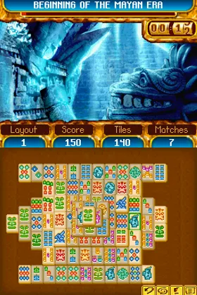 Mahjongg - Ancient Mayas (Europe) (En,Fr,De,Es,It) screen shot game playing